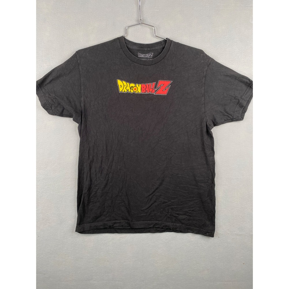 Dragon Ball Z Goku Graphic T-Shirt Mens Large Black Super Saiyan Anime Tee